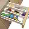 Jobar-jb7382-fba Ideaworks New Jobar 2 Snap Fit Drawer Dividers Kitchen Organizer 17874015924
