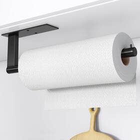 Dfna-100046-b-wlg01-new Jockcaras Paper Towel Holder Under Cabinet Self-adhesive Or Drilling Dispe
