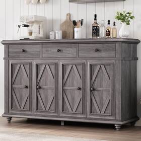 Jocoevol 977772632286 Farmhouse Buffet Cabinet With Storage Sideboard Sid