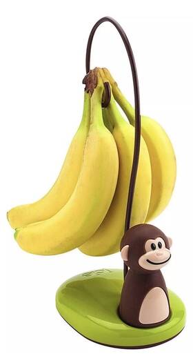 E51031 Joie Monkey Tail Hanging Banana Tree Fruit Kitchen Storage Hook Stand Holder