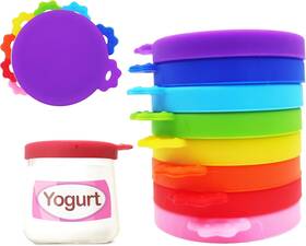 230209 Joilery For Oui Yogurt Jar Lids - 8 Pack Yoplait Color Names Not Provided