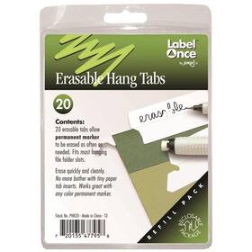 105274 Jokari Erasable Hang Tabs Refill Pack