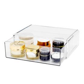 Sto-02 Jonkasipa Clear Drawer Organizer - Stackable Storage Makeup For Store