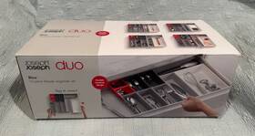 85191 Joseph New Blox Blocks Duo 10 Piece Drawer Organizer Set Red Gray White 85191 Joseph New Blox Blocks Duo 10 Piece Drawer Organizer Set Red Gray White