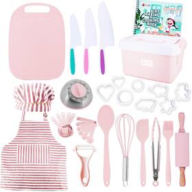 Jtts005 Joy Town Joytown Kids Cooking And Baking Set With Storage Case Complete Su