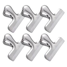 Joyberg 727380270112 6 Pack Bag Clips Stainless Steel Chip Clip Food