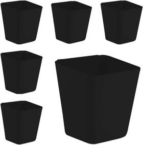 Jporshu 759549764576 6 Pack Hanging Cup Holders Wall Organizers Rolling Cart Accessories Black Jporshu 759549764576 6 Pack Hanging Cup Holders Wall Organizers Rolling Cart Accessories Black