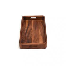 Kalmar Home Llc 850048054165 Medium Rectangular Serving Tray - Solid Bottom