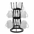 Kc-mt-001 Neat-o Stylish Steel Mug Tree Holder Organizer Rack Stand 816999020017