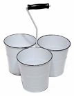 Ke5948-w Kraft Klub White Enamelware 252359481904
