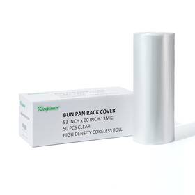 85690 Keenpioneer Disposable Bun Pan Rack Cover Rolls 53x 80 Inch Clear Case Of 85690 Keenpioneer Disposable Bun Pan Rack Cover Rolls 53x 80 Inch Clear Case Of