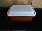 1254-9 Keeper Sheer Seal Tupperware Brown Crafts Ice Organize Guc Cream