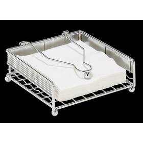 Kennedy International Inc. 633125173450 Kitchen Details Napkin Holder - 7.09 Inch X 2.56 Silver 2.5 Kennedy International Inc. 633125173450 Kitchen Details Napkin Holder - 7.09 Inch X 2.56 Silver 2.5