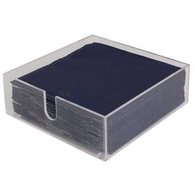 Kennedy International Inc. 633125291598 Luxe Party Acrylic Lunch Napkin Holder In Clear 8z5fakkczqoczos6lwdjsgstd8mu7mbs