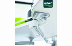 2346417930 Kessebohmer 2346417 Right Swing Soft Close Kit For Blind Corner - Grey