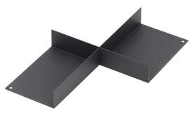 2505499844 Kessebohmer 2505499 Straightline 11-1/4 Inch W Drawer Box Cross Insert - Black