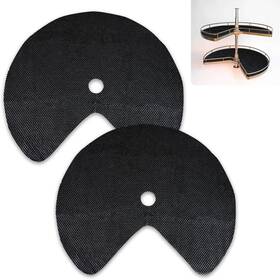 Kfarejgoae 715748114819 2 Count Shelving Liners For Lazy Susans Round Mesh Liner Cabinet Circular