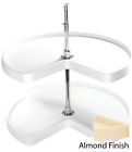 6472-18-15-52 Kidney Lazy 18 Shaped Rev--shelf Susan Almond
