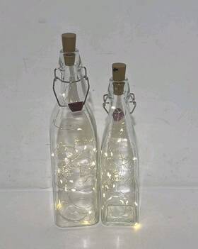 0025.472 Kilner 2 Pack Square Clip Top Bottles Airtight Seal With Lights 0025.472 Kilner 2 Pack Square Clip Top Bottles Airtight Seal With Lights