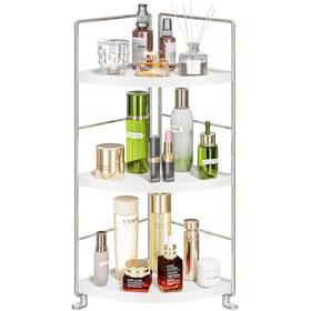 Cs0704 Kingberwi 3-tier Corner Spice Rack Kitchen Bathroom Countertop Organizer Vanity Tray Co Cs0704 Kingberwi 3-tier Corner Spice Rack Kitchen Bathroom Countertop Organizer Vanity Tray Co