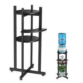 Bk-kkws04 Kirkical Water Dispenser Floor Stand With Curved Shelf For Cups Metal Wood Stora Bk-kkws04 Kirkical Water Dispenser Floor Stand With Curved Shelf For Cups Metal Wood Stora