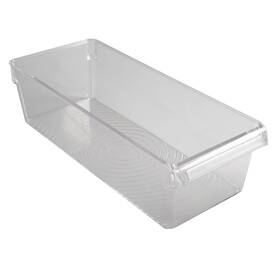 28520 Kitchen Details 2 Pack Slim Refrigerator Storage Bin Fridge And Freezer Kit
