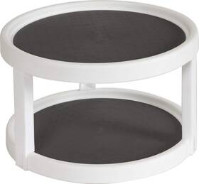 3057a12-amz Kitchen Spaces Two-tier Lazy Susan Organizer Cabinet Turntable Shelf Storage
