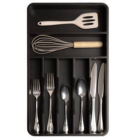 Kitchenedge 856169008889 Silverware Organizer - Cutlery Flatware And Utensil Holder For Kitchen Draw