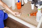 Km02 Xtreme Mats Under Sink Kitchen Cabinet Mat Beige Other Storage