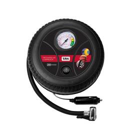 Gw314 Kole Imports Portable Tire-shaped Auto Air Compressor Gw314 Kole Imports Portable Tire-shaped Auto Air Compressor