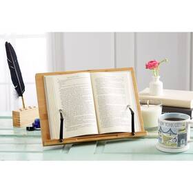 Kozy Sweet Home 798154776048 Organic Bamboo Book Stand Wooden Cookbook Recipe Kozy Sweet Home 798154776048 Organic Bamboo Book Stand Wooden Cookbook Recipe
