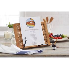 Kozy Sweet Home 798154776055 Organic Bamboo Book Stand Wooden Cookbook Recipe Natural Kozy Sweet Home 798154776055 Organic Bamboo Book Stand Wooden Cookbook Recipe Natural