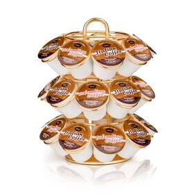 Cf001 Krewey Coffee Pod Holder K Cup Holders Carousel Organizer 27 Pods... Fast Ship