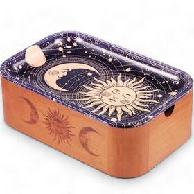 Sunmoon273 Kunglun Bamboo Storage Box With Decorative Tray Set Wooden Compact For A Sunmoon273 Kunglun Bamboo Storage Box With Decorative Tray Set Wooden Compact For A