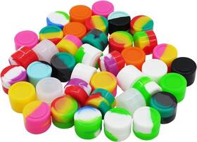 Kuvis 712417941332 2ml Silicone Wax Containers Concentrate Non-stick Jars Multi-use 30