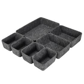 Kwlet 728408758339 Desk Drawer Organizer Tray Dividers Set Kitchen Bathroom Office Organi