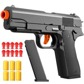 H1031 Kyliandi Soft Bullet Shell Ejecting Toy Gun Stress Shot With Automatic Blaster Fake Re