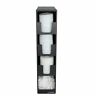L2203 San Jamar Black Lid Straw Tower 759376105399 L2203 San Jamar Black Lid Straw Tower 759376105399