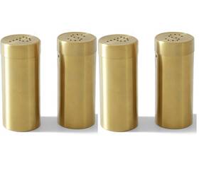 Spgold4 La Tre Shop Spice Stainless Steel Pepper Shaker Kitchen Tool Salt Sugar Dredge