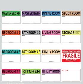 Ml1-b Labelinn 640 Pcs Moving Labels For Boxes - 2 Inch X 3 Stickers Having 64 Ml1-b Labelinn 640 Pcs Moving Labels For Boxes - 2 Inch X 3 Stickers Having 64