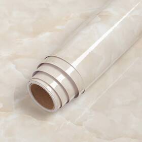 Lacheery 717066787164 Beige Marble Contact Paper For Countertops Waterproof Look Co