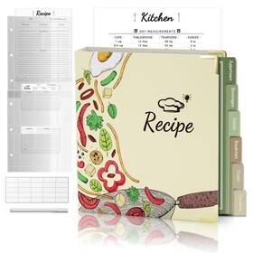 Rbs-3-f Lacrtope Recipe Binder 3 Ring Kit - 8.5x11 Full Page Book With Plastic S Rbs-3-f Lacrtope Recipe Binder 3 Ring Kit - 8.5x11 Full Page Book With Plastic S