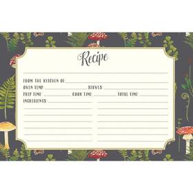 9292809810 Lang Companies Mushroom Botanical Recipe Cards 9292809810 Lang Companies Mushroom Botanical Recipe Cards