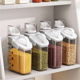 G308900-01 Langmingde 1 Piece Cereal Containers Storage 2.8l/95oz Airtight Large Dry Food