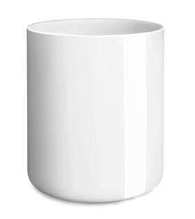 U-001 Latchhook White Utensil Holder For Countertop Glossy Ceramic U-001 Latchhook White Utensil Holder For Countertop Glossy Ceramic