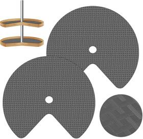 Lconvicely 445000396365 2 Pack 26in Lazy Susan Shelf Liner Upgraded Composite Materials Circle Sus