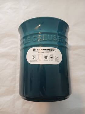 Le Creuset 840457412342 Seconds Utensil Crock 1l - Deep Teal