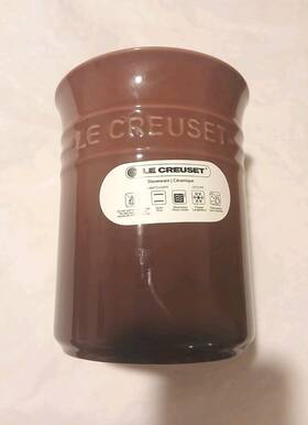 Le Creuset 840457413462 Seconds Utensil Crock 1l - Fig Ombre