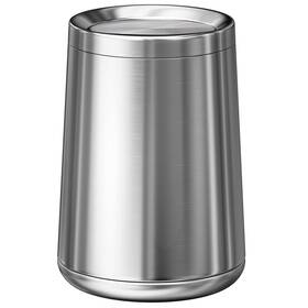 Leasylife 718132632913 2.6gallen Brushed Nickel Bathroom Trash Can With Lid Stainless Steel Garbage