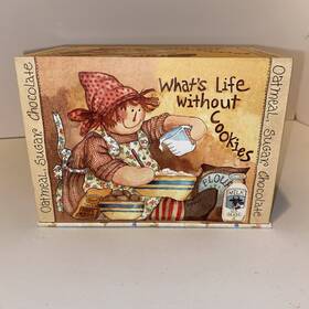 Legacy 057126145788 Publishing Diane Knott Recipe Box What S Life Without Cookies